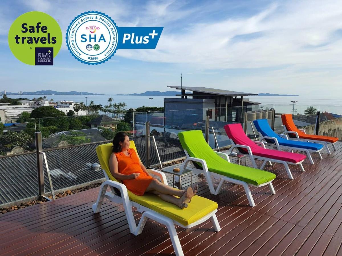 Inn Residence Serviced Suites - Sha Extra Plus Bãi biển Jomtien Ngoại thất bức ảnh