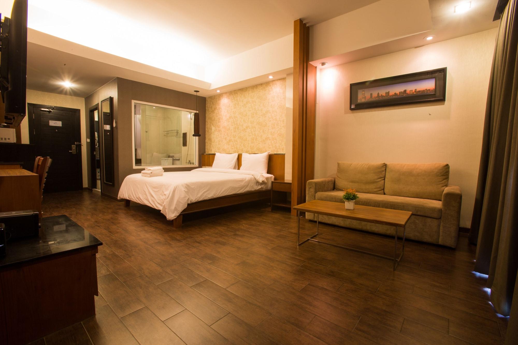 Inn Residence Serviced Suites - Sha Extra Plus Bãi biển Jomtien Ngoại thất bức ảnh