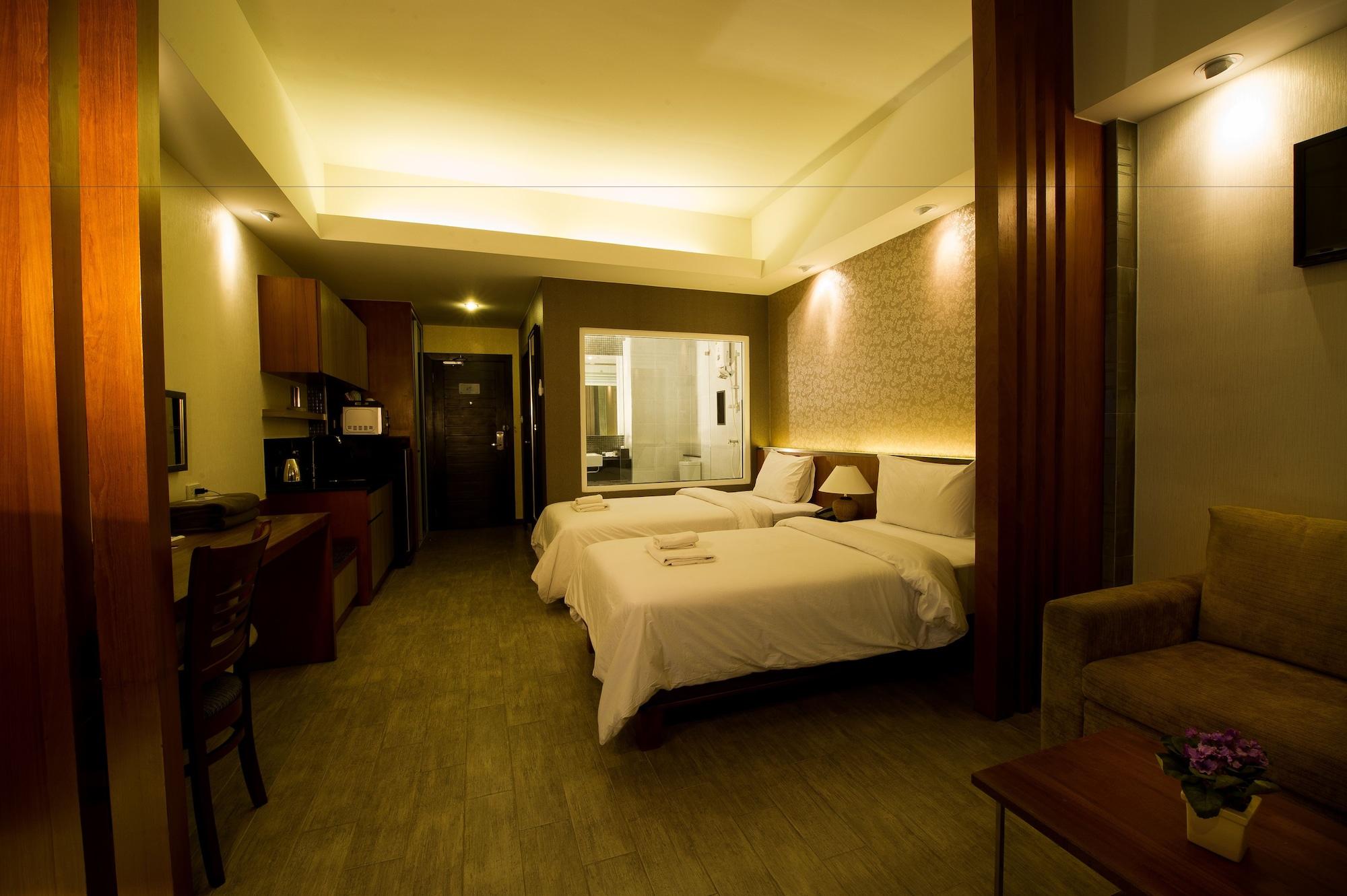 Inn Residence Serviced Suites - Sha Extra Plus Bãi biển Jomtien Ngoại thất bức ảnh