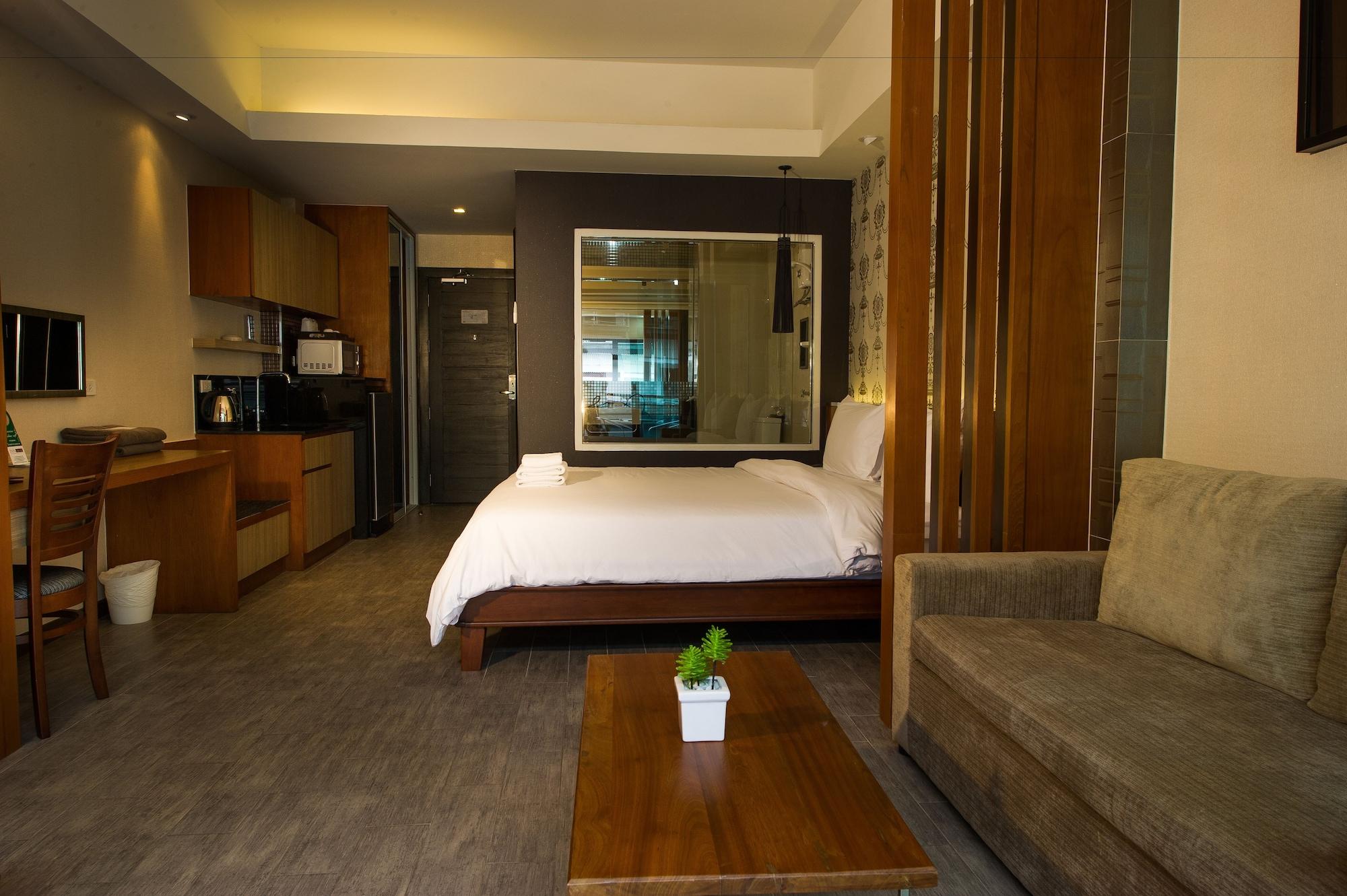 Inn Residence Serviced Suites - Sha Extra Plus Bãi biển Jomtien Ngoại thất bức ảnh