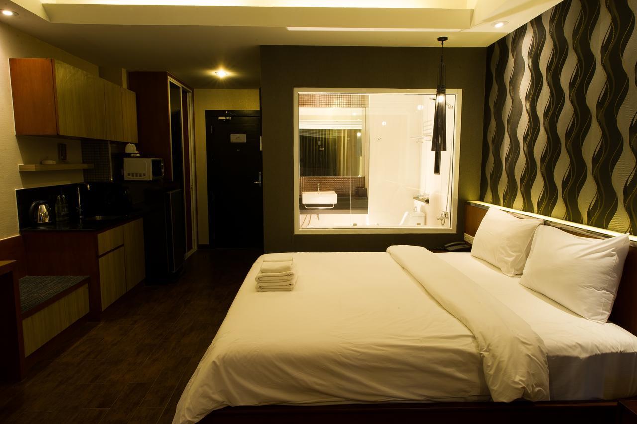 Inn Residence Serviced Suites - Sha Extra Plus Bãi biển Jomtien Ngoại thất bức ảnh